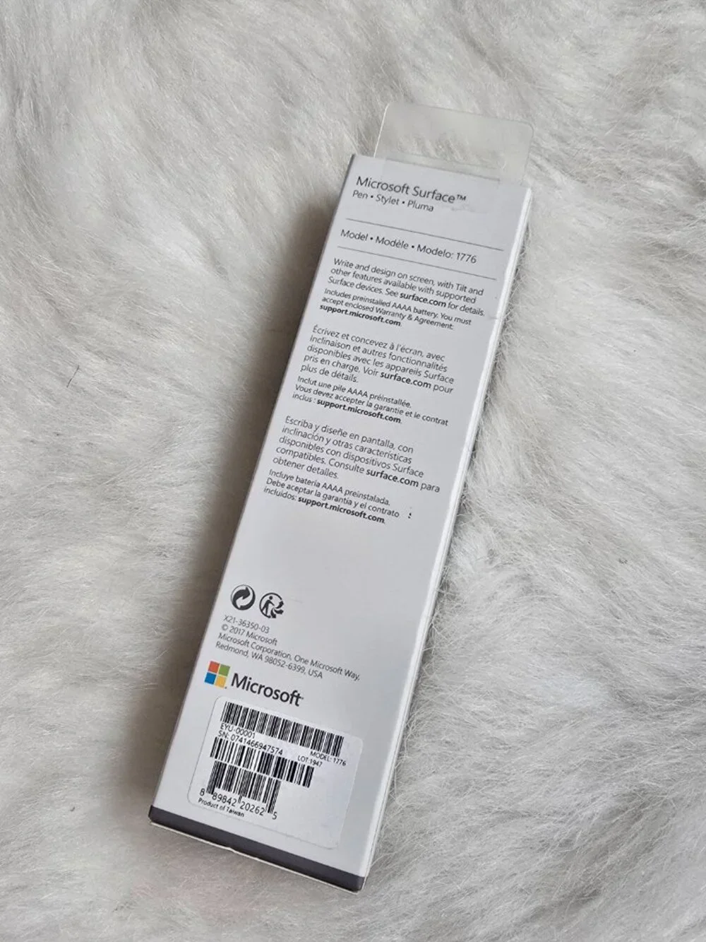 Microsoft Surface Pen Black Model 1776